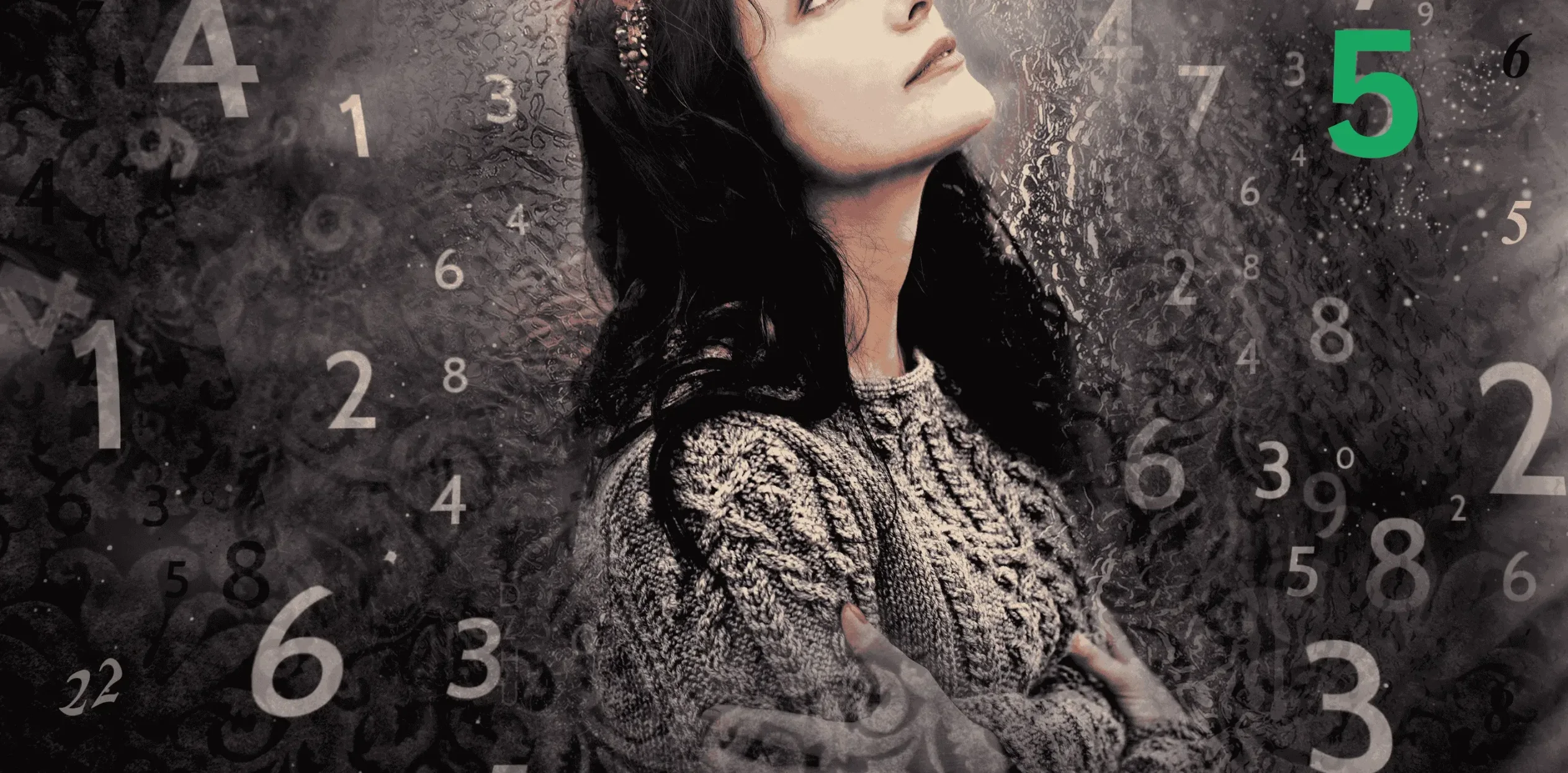 Numerology guide background
